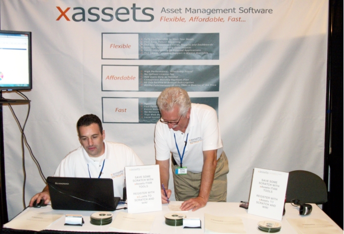 xAssets was present at the IAITAM Show in October