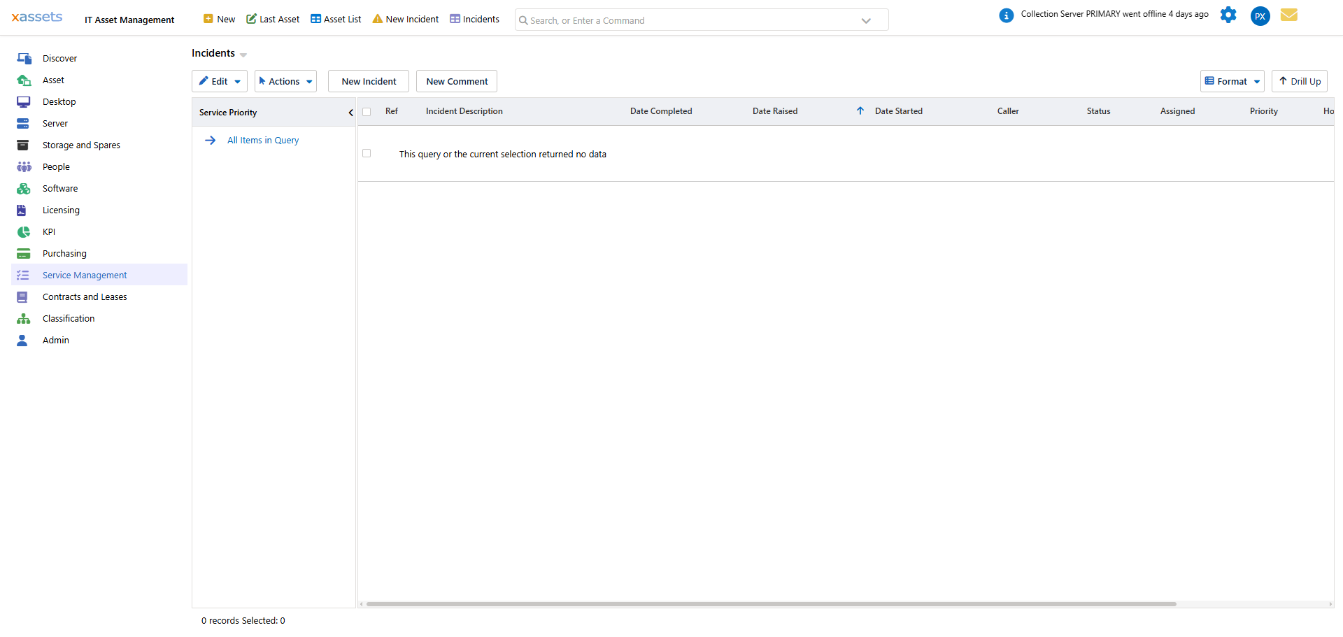 Tasks/Service Desk screen (image 7)