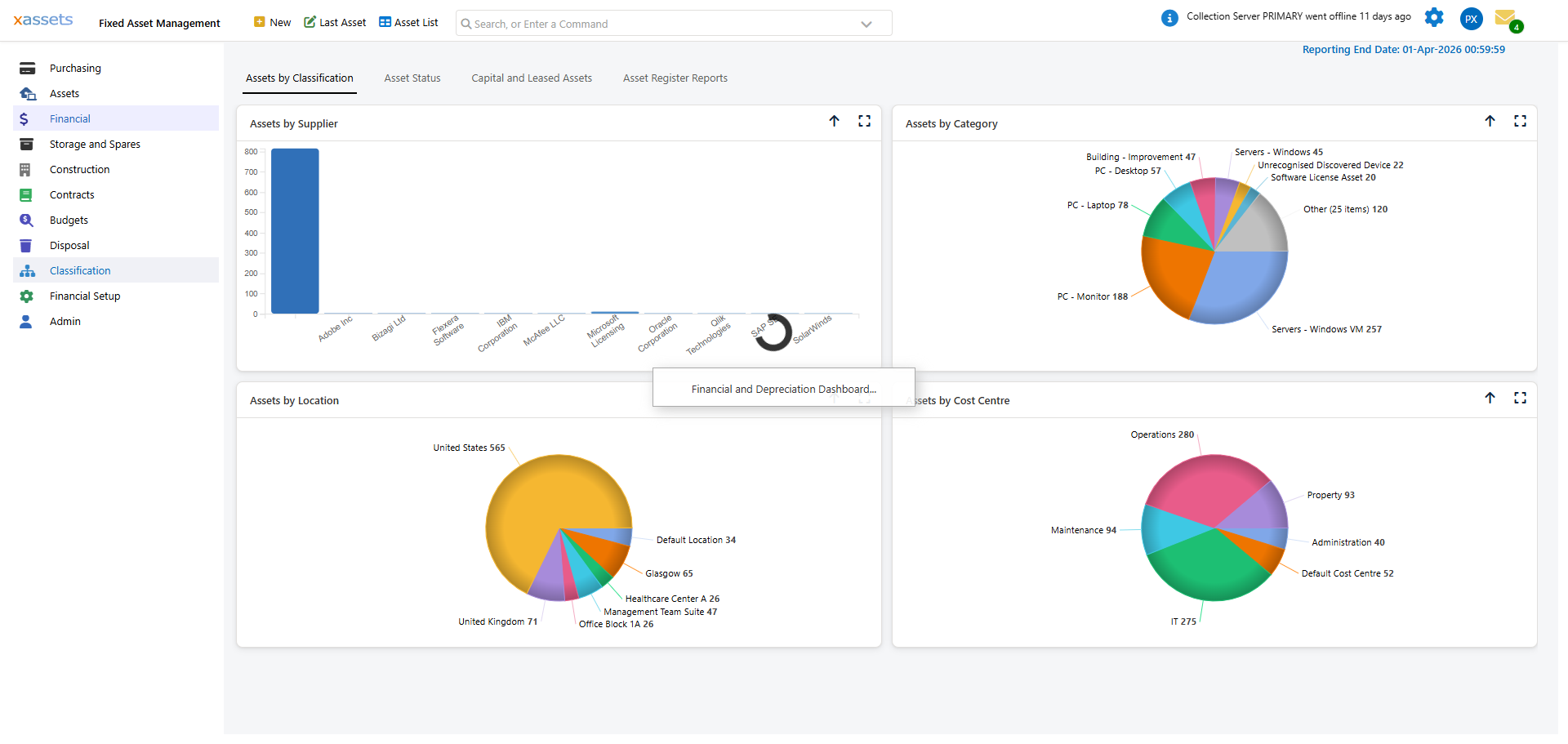 The planned maintenance options/settings including GENERATEWORKORDERS, GENERATEWORKORDERSDATE, GENERATEWORKORDERSFORWARD, GENERATEWORKORDERSTOLERANCE, TASKALLOCATION, TASKALLOCATIONTRANSFORM